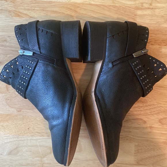 Vince Camuto Studded Biker Buckle Calley Booties - Picture 3 of 15